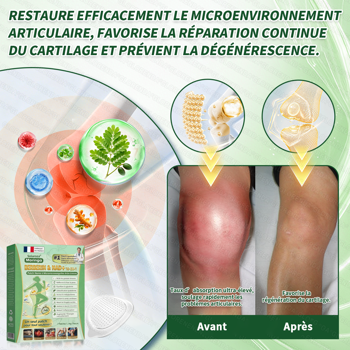 🍀Boutique Officielle🧑‍⚕️🩺Patch Minceur Solaroza® 10-en-1 : Relancez le Métabolisme et Brûlez les Graisses (NAD+ & Berbérine)