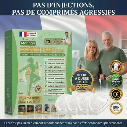 Boutique Officielle 🇫🇷 | ✅ Patch Minceur Solaroza® 10-en-1 : Relancez le Métabolisme et Brûlez les Graisses (NAD+ & Berbérine)